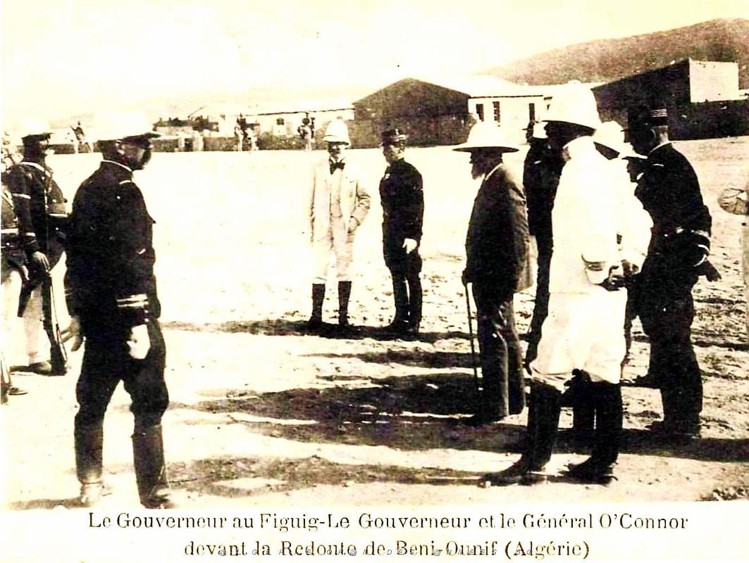 Beni-Ounif - La Redoute - Le Gouverneur et le General O'Connor.jpg